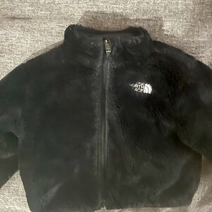 Northface Kids mossbud reversible water repellent Faux Fur 3t